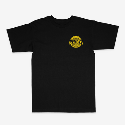 YELLOW CIRCLE TEE