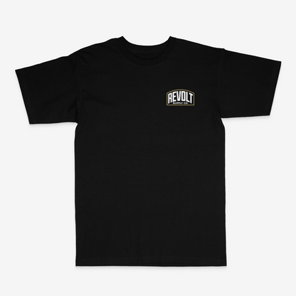 BORDER TEE | GOLD