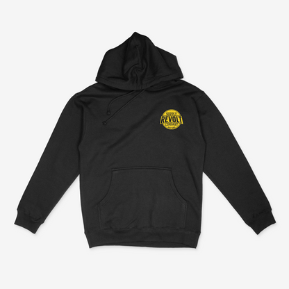 YELLOW CIRCLE HOODIE