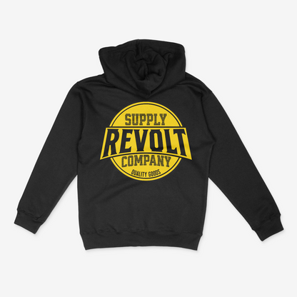 YELLOW CIRCLE HOODIE