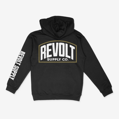 BORDER HOODIE | GOLD