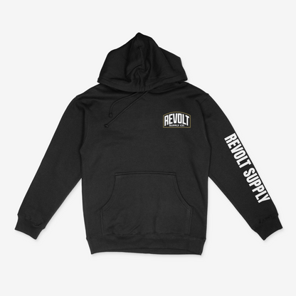 BORDER HOODIE | GOLD