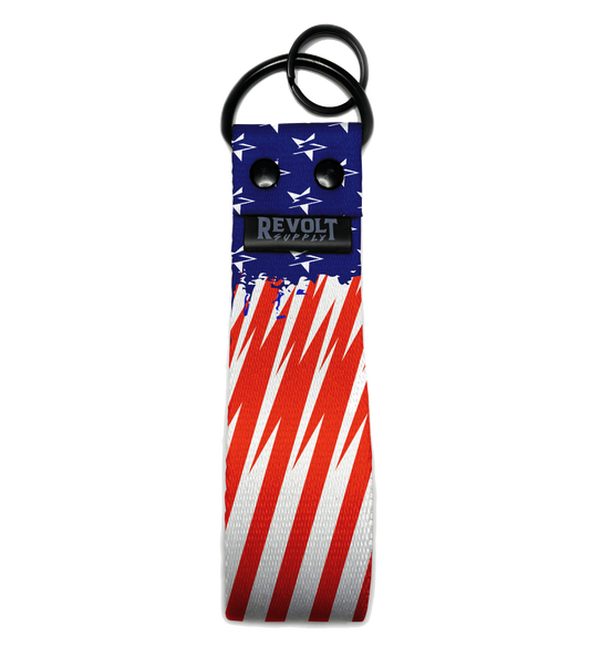 STARS AND STRIPES KEYCHAIN